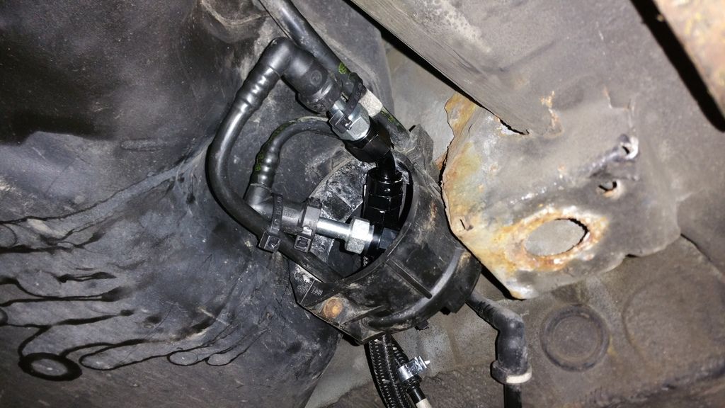 DIY B6 A4 1.8T Return style fuel system for E85